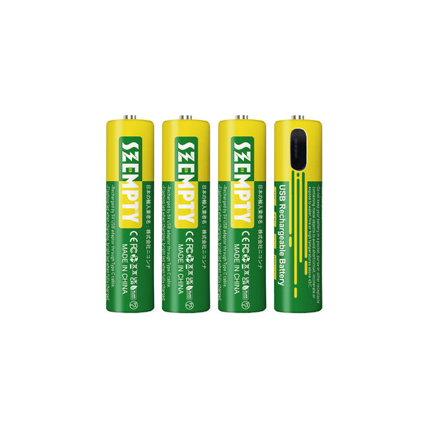 AAA 900mWh USB-C Rechargeable Batteries